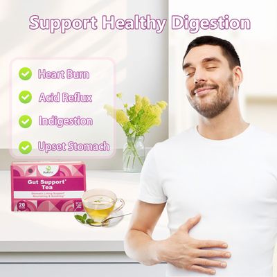 AuKrLr Heartburn Acid Reflux Indigestion Upset Stomach,Adult Abdominal Discomfort and Gastric Problems, Herbal Tea for Address Root Cause,Balance Dietary Excessive gastric Acid,Diet Routine Supprort