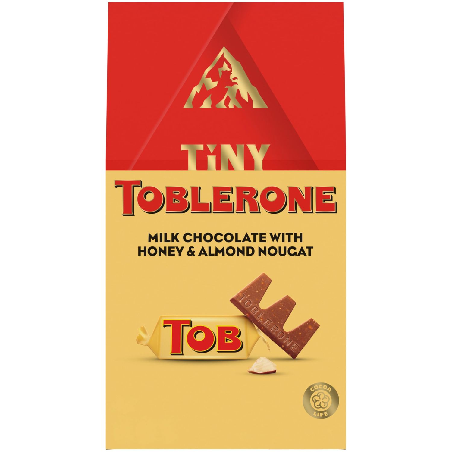 Toblerone Tiny Milk Chocolate Bars with Honey and Almond Nougat, 8.46 oz 30 Pieces