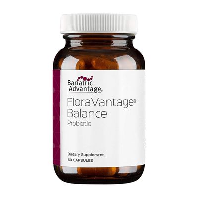 Bariatric Advantage FloraVantage Balance Capsules, Probiotic Supplement for Bariatric Surgery Patients for Healthy Immune Support - 60 Count