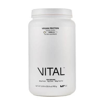 LTH Vital Vegan Protein - Plant-Based Protein Powder - Made from Pea Protein - Supports a Healthy Immune System - Dairy Free Soy Free - Vanilla, 30 Servings