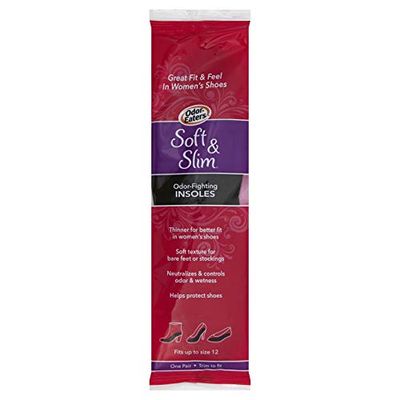 Odor Eaters Insoles Soft Slim Womens 1 Pair
