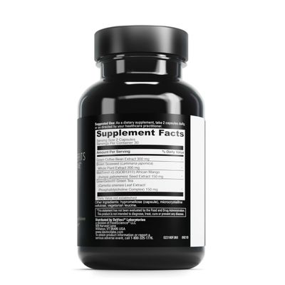 DAVINCI Labs Adipo-Leptin Benefits Dietary Supplement - Hormone Balance Support Metabolism Support with Green Tea Extract, Green Coffee Bean Extract More - 60 Vegetarian Capsules 30 Servings