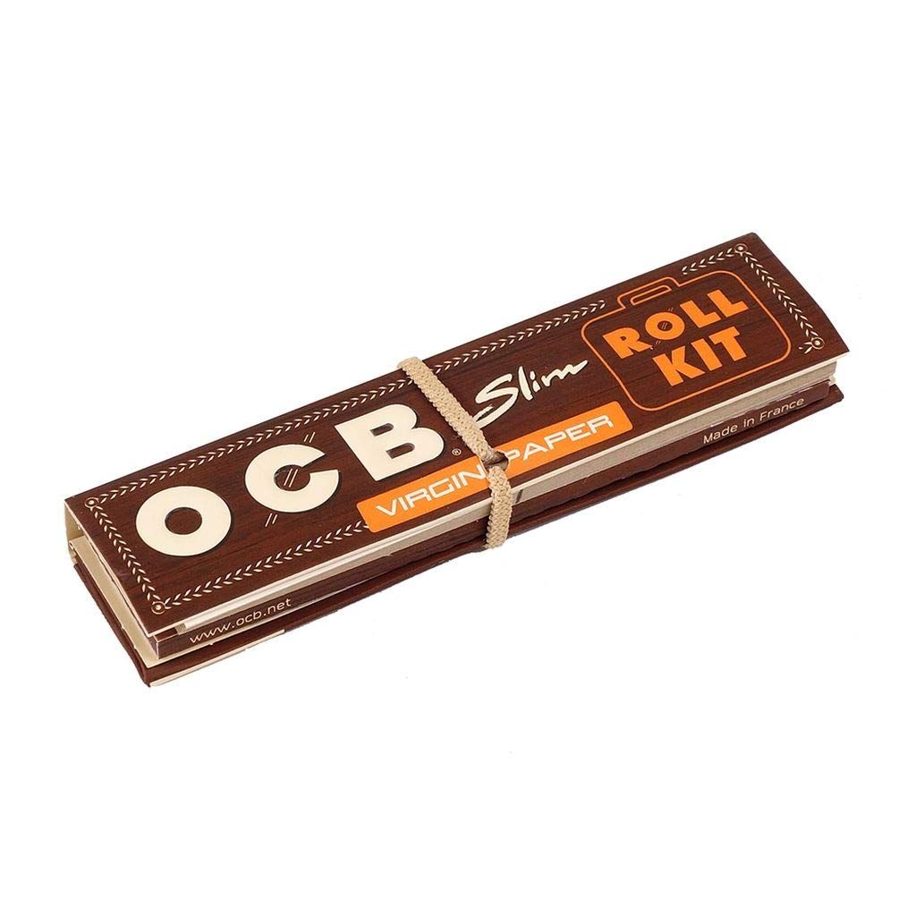 OCB VirginSlim Roll Kit incl. PaperTipsRolling Tray 3 Pack