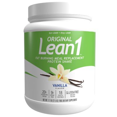 Original Lean1, Meal Replacement Shake, Vanilla Flavor
