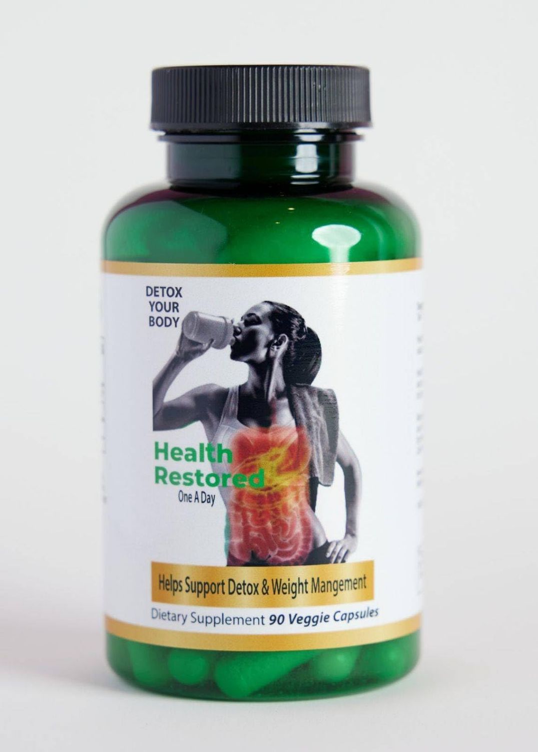 Health Restored Comprehensive Detox Wellness Support for Men and Women - Premium 100 Clinoptilolite Zeolite Capsules - Supplement Robust Health Support with No Additives