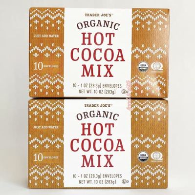 Trader Joes Organic Hot Cocoa Mix 10 OZ pack of 1 S t f w