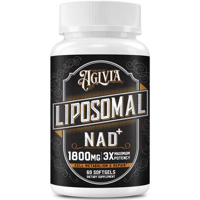 1800 MG Liposomal NAD Supplement, NAD Supplement Similar to Nicotinamide Riboside, 98 Pure NAD Plus Supplement for Energy Booster Cellular Repair for Men Women, Non-GMO, 60 Softgels