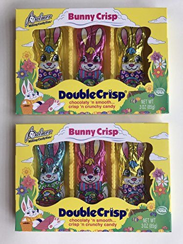 Palmer Easter Double Crisp Bunny Chocolate 2 pack 3.0 oz