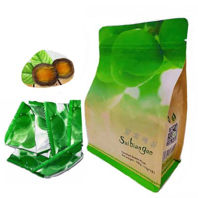 15 Days Fermented Green Plum Apricot-100 Natural,Antioxidants,Digestive Support,Vegan,Gluten-Free,No Preservatives, 15 packs