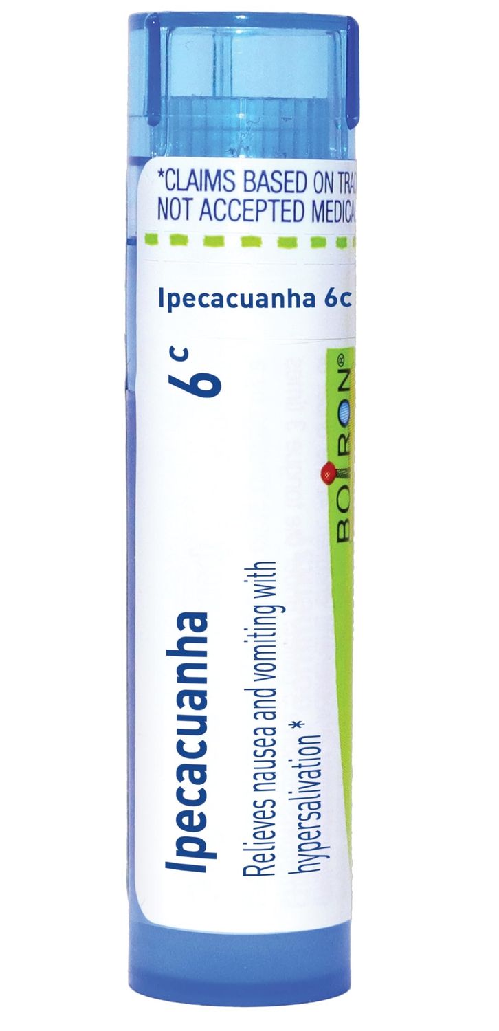 Boiron Ipecacuanha 6C Homeopathic Medicine for Nausea - 80 Pellets