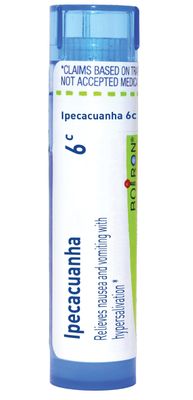 Boiron Ipecacuanha 6C Homeopathic Medicine for Nausea - 80 Pellets