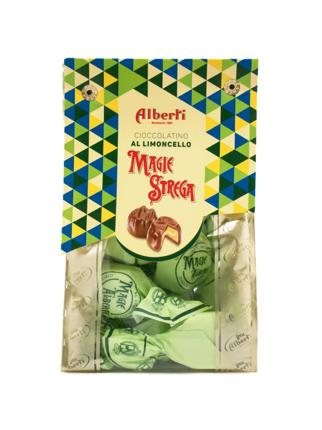 Magie Strega Milk Chocolate Truffles with Limoncello Creme, 5.29 oz 150g