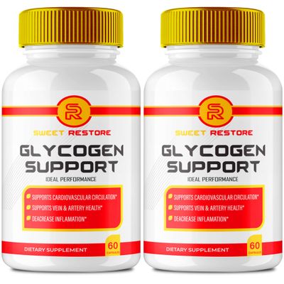 Sweet Restore Capsules, SweetRestore Support Formula Supplement Pills - Maximum Strength Sweet Restore Health Wellness All Natural Formula, Official SweetRestore Capsules Reviews 2 Pack