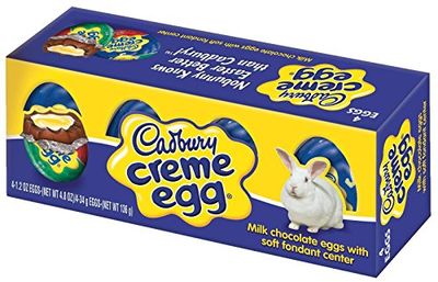 Cadbury Cr me Eggs - 1.2 Ounce Pack of 4