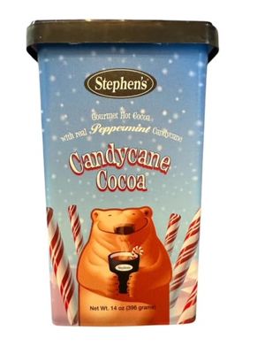 Stephens Gourmet Candycane Cocoa Peppermint Hot Chocolate Mix, 14 oz
