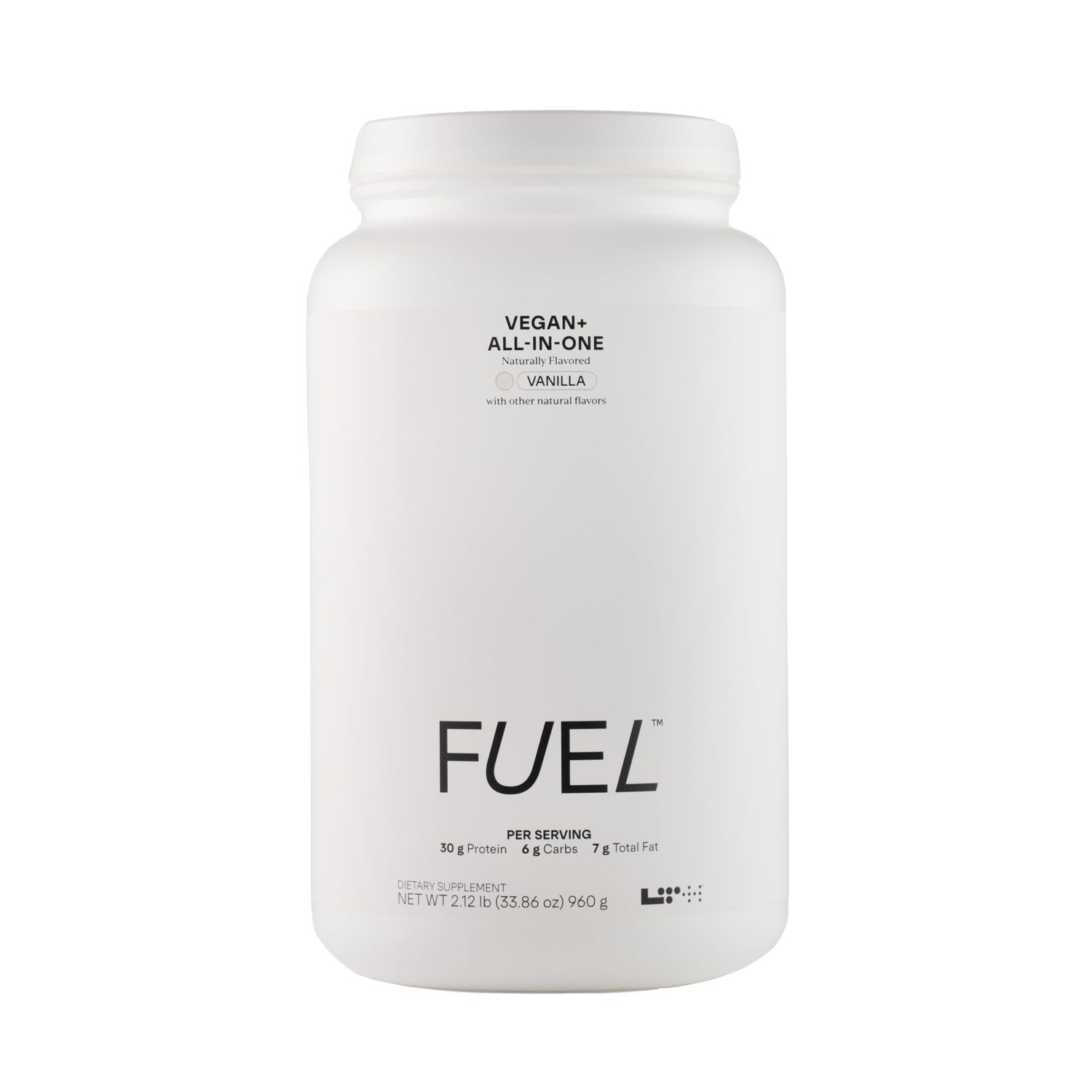 LTH Fuel Vegan All-in-One - 30g Protein per Serving - Plant-Based Protein Meal Replacement - Vitamins, Minerals, Digestive Enzymes Probiotics - Meal Supplement - Vanilla, 20 Servings