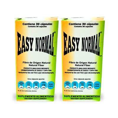 Easy Normal by Easy Figure Fibra Natural en C psulas - Natural Fiber Capsules 30 C psulas