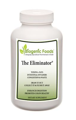 Biogenic Foods Eliminator - 26 Gentle Herbs Nutrients - Natural Intestine Colon Relief, Veggie Capsules