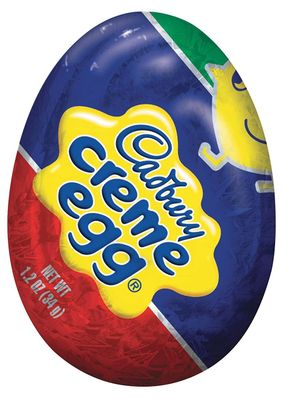 CadbryEGG Chocolate Creme Eggs 1.2 Oz. Individually Wrapped, Bulk 10 Count Delicious Chocolate Fondant Candy, Great for Easter Basket Fillers, Easter Egg Stuffers, Spring Gifts and Baking!