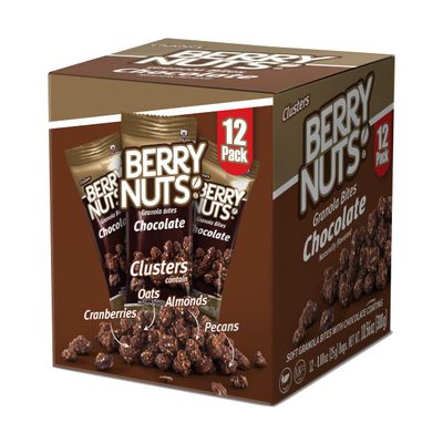 Berry Nuts Chocolate Granola Bites 12 Pack 12x 0.88 Oz