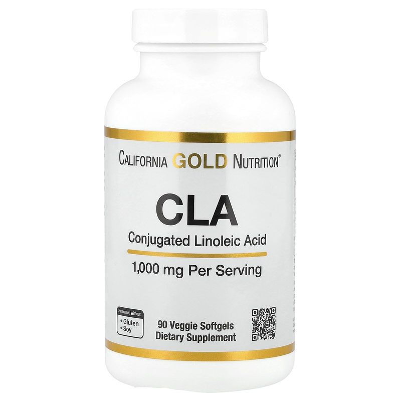 California Gold Nutrition CLA, Conjugated Linoleic Acid, 1,000 mg, 90 Veggie Softgels