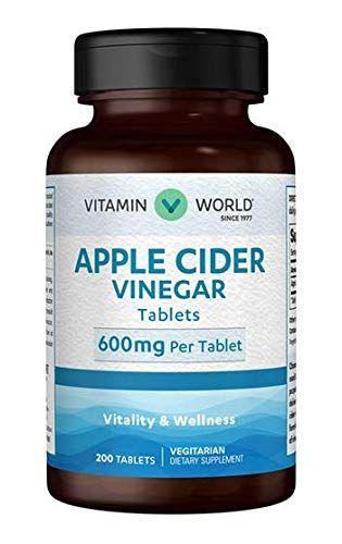 Apple Cider Vinegar 600 mg per tablet 200 tablets