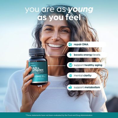 NAD Supplement 8457 mg Extra Strength NMN Alternative Liposomal Green Tea for Women Men, Resveratrol, CoQ10, Alpha Lipoic Acid - Energy Anti-Aging,Cell Regeneration -30-Day