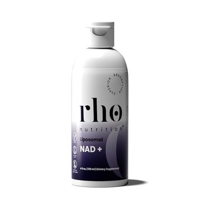 Rho Nutrition Liposomal NAD - Ultra High Absorption Liquid NAD Supplement - NMN or Nicotinamide Riboside Alternative - Supports Cellular Longevity, Healthy Aging, Energy Metabolism and Vitality