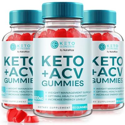 3 Pack Keto Genesis Keto ACV Gummies Advanced Weight Loss - Keto Genesis Gummies, Keto Genesis Keto ACV Gummies, Keto ACV Gummy, Maximum Strength Supplement, KetoGenesis Reviews 180 Gummies