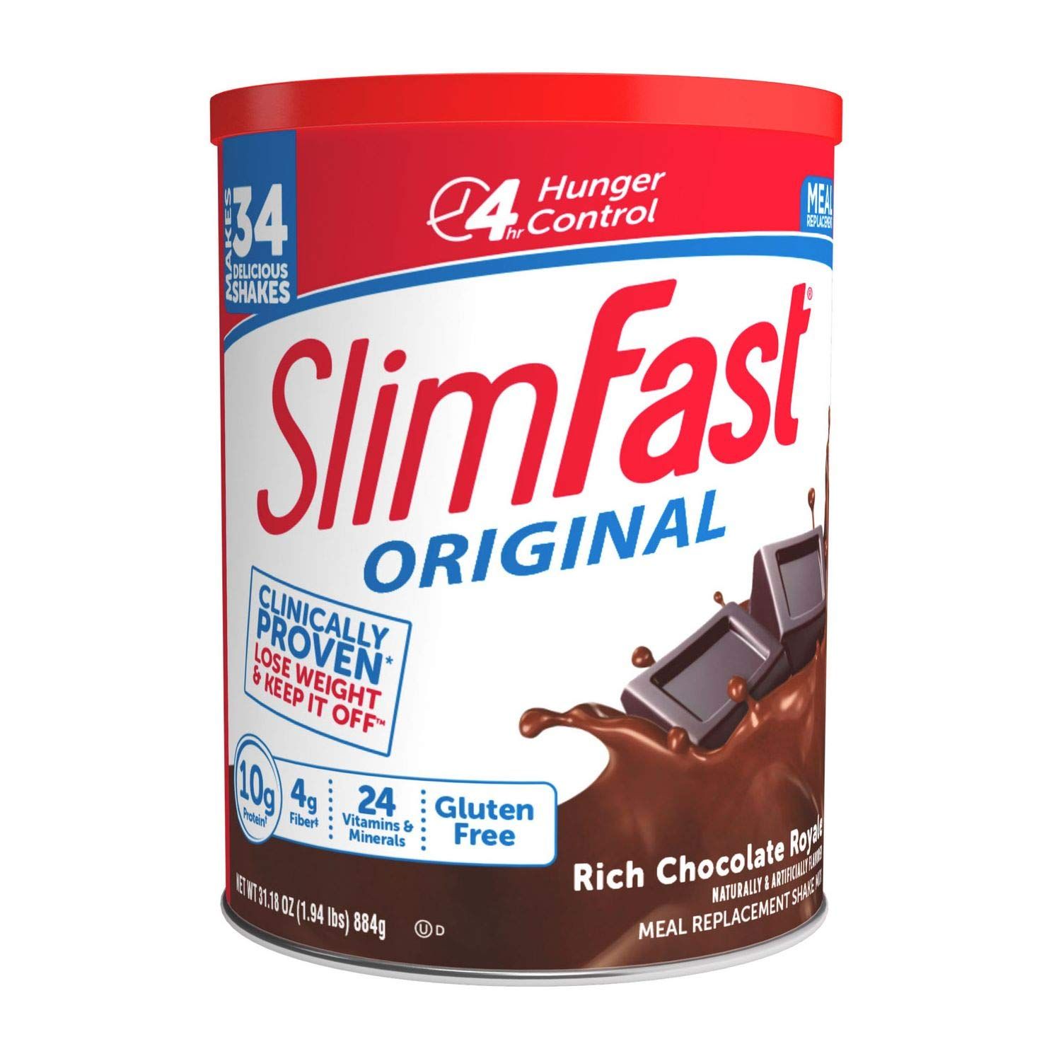 Slim-Fast! Chocolate Royale Shake Mix - 31.18 Ounce 3 Pack