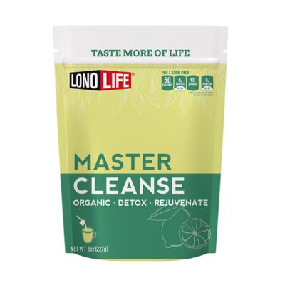 Cleanse Co- Master Cleanse Lemonade - Detox Lemonade Diet Powder - Organic, Gluten-Free - 8 oz Bulk Package- 15 Servings