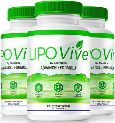 3 Pack LipoVive Capsules, Official Lipo-Vive Pro Advanced Formula to Support Energy Throughout The Day, Mounja Mounj Natural LipoViv Capsulas lipoviv Detox Cleanse Premium Ingredients 180 Capsules