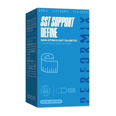 PERFORMIX SST Support Define Non-Simulant Diuretic - 60 Veggie Capsules - Reduce Water and Bloating - Support Urinary Tract Health Full Body Cleanse with Dandelion Extract Apple Cider Vinegar