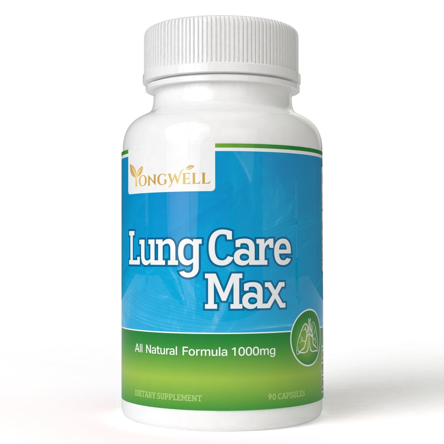 VitaVita Lung Care Max, Special Antioxidant Formula with American Ginseng, Bee Propolis, and Royal Jelly 90 Capsules