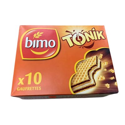 Generic Bimo Tonik - Wafer with chocolate, Pack of 10, Brown