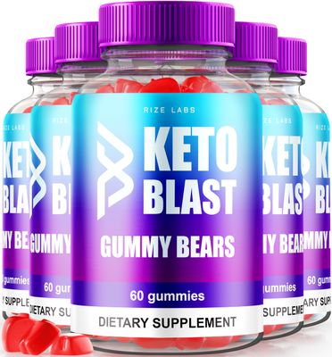 rize labs - Keto Blast Gummy Bears ACV Gummies Advanced Weight Loss Formula Pack of 5 300 Gummies
