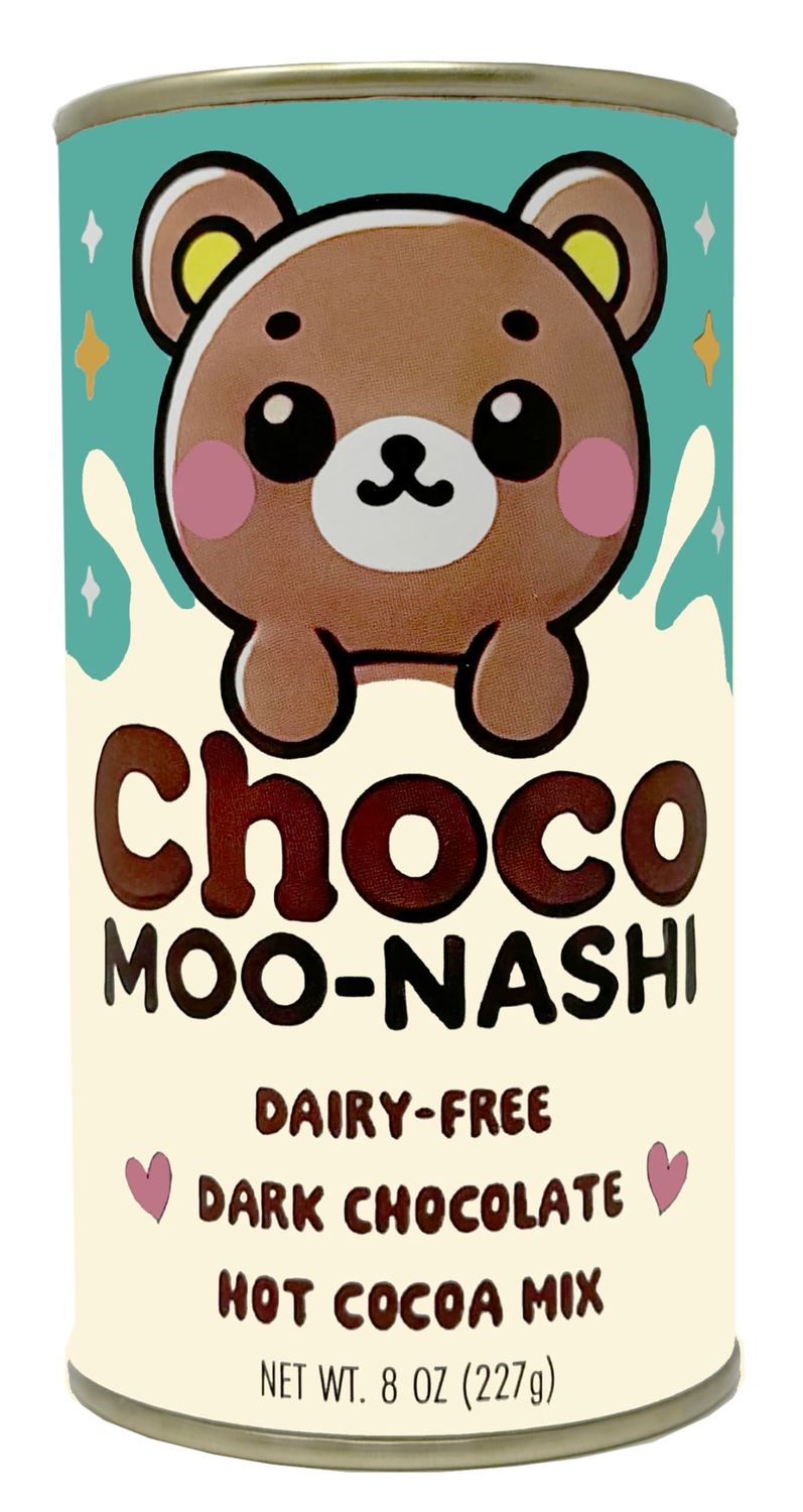 Choco Moo-Nashi Vegan Hot Cocoa Mix, Dairy Free Hot Chocolate, Non-Dairy Hot Chocolate Mix 8 Ounce