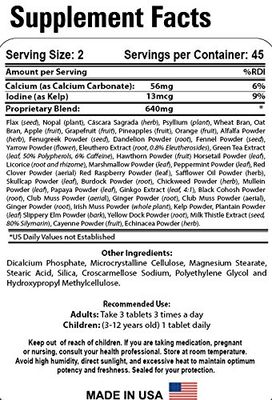 Linopal - 90 Tablets - 100 Natural Dietary Supplement
