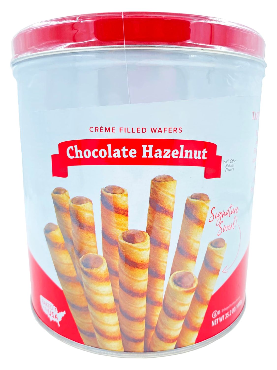 Chocolate Hazelnut Creme Filled Wafers  35.2 oz.