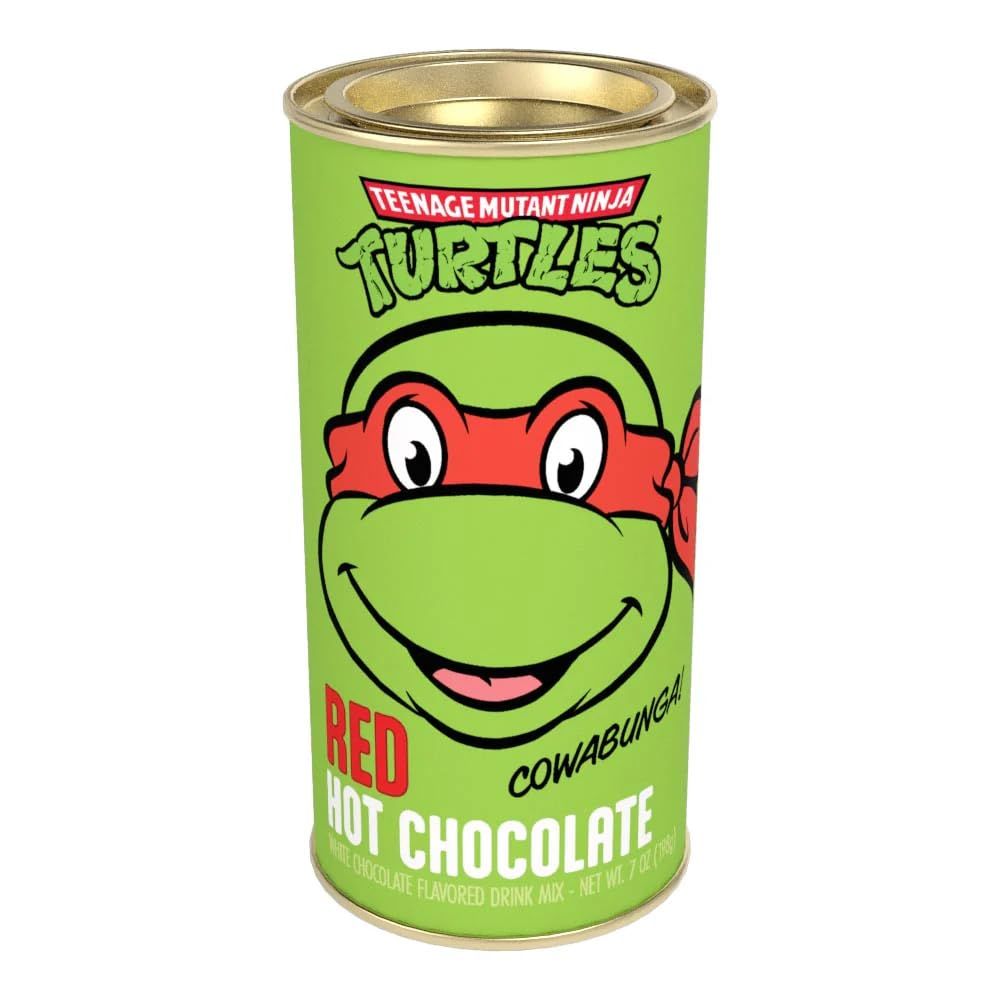 McStevens Teenage Mutant Ninja Turtles Red Hot Chocolate 7oz Round Tin