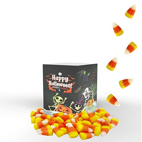 Halloween Candy Corn Treats, Fun Festive Holiday Snacking, Nut-Free, Dairy-Free, Box Half-Pound
