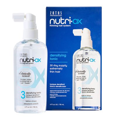 NUTRI-OX Densifying Tonic Thicker, Fuller-Looking Hair For Extremely Thin Hair 30-Day Supply Color-Safe