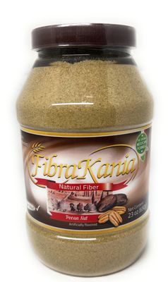 Fibra Kania Natural Fiber Powder Pecan Flavor 23 Ounces, Pecan - Nut