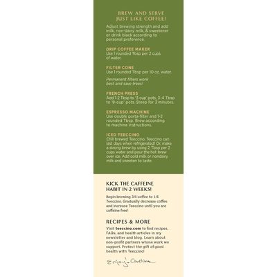 Teeccino Herbal Coffee Variety Pack - Mocha, French Roast, Maca Chocolat - Ground Herbal Coffee That s Prebiotic, Caffeine-Free Acid Free, Medium Roast, 11 Ounce Pack of 3