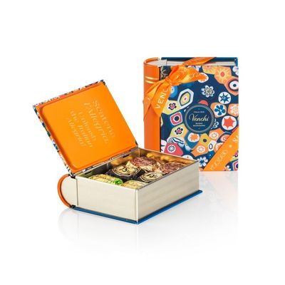 Venchi - Murrine Collection - Mini Book With Assorted Chocoviar Chocolates, 4.05 oz - Gluten Free - Great Gift Idea