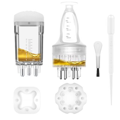 Solaradgy Minoxidil Applicator for Minoxidil, Precision Dosing with Leak Proof Design, Scalp Massager with Metal Micro Tips for Enhanced Absorption, Easy to Use and Refillable Hair Treatment Tool