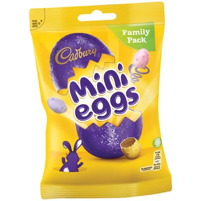 Cadbury Mini Eggs Chocolate Bag 270g Pack of 1