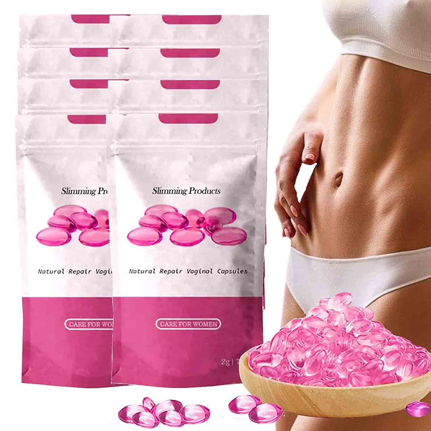 Weabet Instant Anti-Itch Detox Slimming Products, Natural Detox Viginal Capsulesa, Natural Detox Viginal Gel 8Bag-B