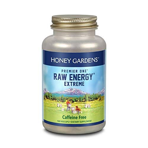 Honey Gardens Raw Energy Extreme : 46100: Cap, Btl-Plastic 720mg 100ct