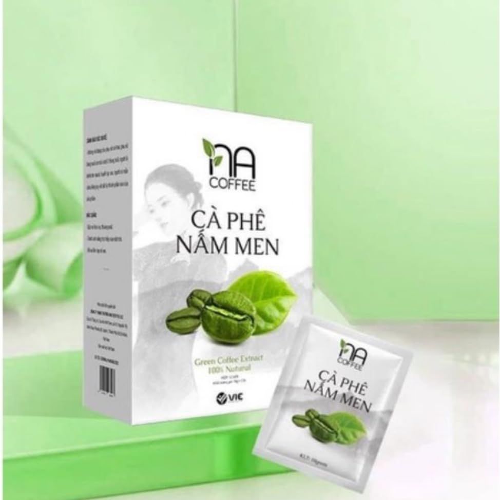 NA Coffee Green Coffee Extract Powder, Natural Weight Management Supplement 12 Packets x 10g